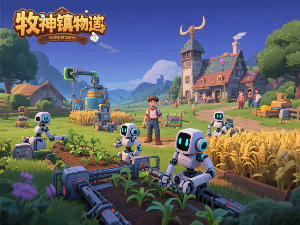 机器人助力农业革新!《牧神镇物语》4月17日震撼上市 机器人助力农业革新!《牧神镇物语》4月17日震撼上市